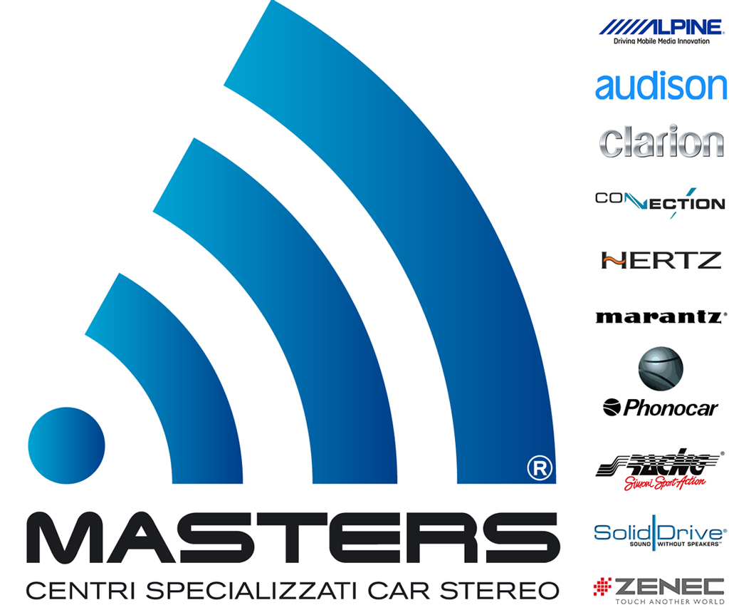 centri specializzati installatori car stereo - centri masters